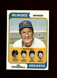 1974 DEL CRANDALL TOPPS #99 BREWERS *4402