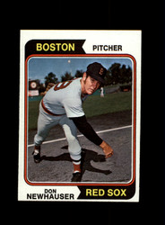 1974 DON NEWHAUSER TOPPS #33 RED SOX *5678