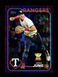 PRE SELL - JOSH JUNG TOPPS PURPLE SHIMMER OVERSIZED AUTO *LIMITED!