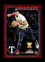 PRE SELL - JOSH JUNG TOPPS RED SPECKLE OVERSIZED AUTO *LIMITED!