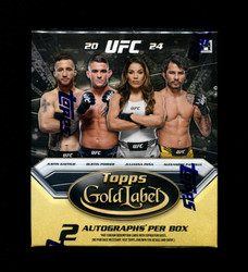 2024 UFC TOPPS GOLD LABEL HOBBY BOX