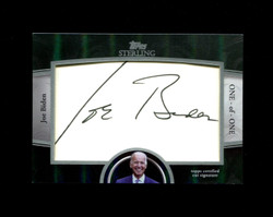 2024 JOE BIDEN TOPPS STERLING 1/1 CUT SIGNATURE AUTO *3197