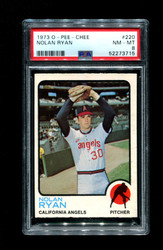 1973 NOLAN RYAN O-PEE-CHEE #220 ANGELS PSA 8