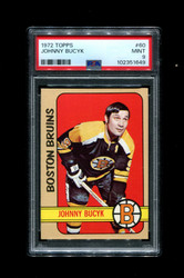 1972 JOHNNY BUCYK TOPPS #60 BOSTON BRUINS PSA 9