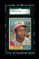 1961 FRANK ROBINSON TOPPS #360 REDS SGC 4.5