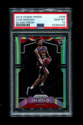 2019 CAM REDDISH PANINI PRIZM #256 SILVER PSA 10