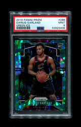 2019 DARIUS GARLAND PANINI PRIZM #288 GREEN ICE PSA 9