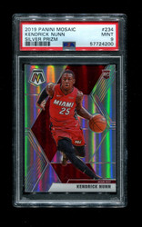 2019 KENDRICK NUNN PANINI MOSAIC #234 SILVER PRIZM PSA 9