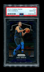 2019 LUKA DONCIC PRIZM #75 MAVERICKS PSA 10