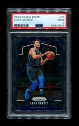 2019 LUKA DONCIC PRIZM #75 MAVERICKS PSA 9