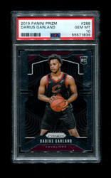 2019 DARIUS GARLAND PRIZM #288 ROOKIE CAVALIERS PSA 10