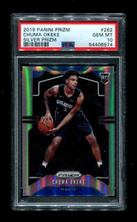 2019 CHUMA OKEKE PRIZM #262 SILVER PSA 10