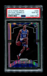 2019 MATISSE THYBULLE PRIZM #290 SILVER PSA 10 