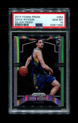 2019 GOGA BITADZE PRIZM #264 SILVER PSA 10