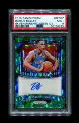 2019 DARIUS BAZLEY PRIZM ROOKIE PENMANSHIP /16 AUTO PSA 9