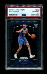 2019 RJ BARRETT PRIZM #250 ROOKIE PSA 10