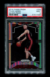 2019 TYLER HERRO PRIZM #259 SILVER ROOKIE PSA 9 