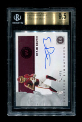 2021 DYAMI BROWN PANINI ENCASED SCRIPTED SIGNATURES RUBY /5 BGS 9.5