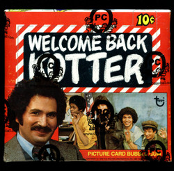 1976 WELCOME BACK KOTTER TOPPS WAX BOX