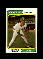 1974 HORACIO PINA #516 ATHLETICS *R0844