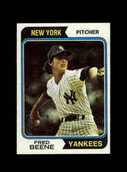 1974 FRED BEENE TOPPS #274 YANKEES *R1874