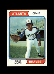 1974 MIKE LUM TOPPS #227 BRAVES *R2051