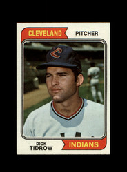 1974 DICK TIDROW TOPPS #231 INDIANS *R2054