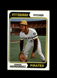 1974 RAMON HERNANDEZ TOPPS #222 PIRATES *R2243