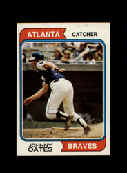 1974 JOHNNY OATES TOPPS #183 BRAVES *R3176