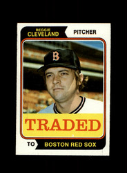 1974 REGGIE CLEVELAND TOPPS #175T RED SOX *R4490