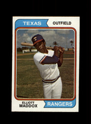 1974 ELLIOTT MADDOX TOPPS #401 RANGERS *R4894