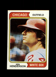 1974 KEN HENDERSON TOPPS #394 WHITE SOX *R6097