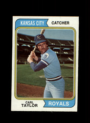 1974 CARL TAYLOR TOPPS #627 ROYALS *R6120