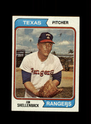 1974 JIM SHELLENBACK TOPPS #657 RANGERS *R6204