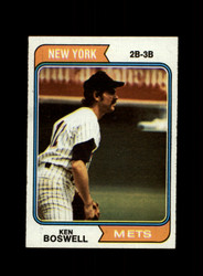 1974 KEN BOSWELL TOPPS #645 METS *R6210