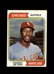 1974 JOHNNY JETER TOPPS #615 WHITE SOX *R6561