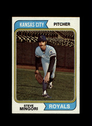 1974 STEVE MINGORI TOPPS #537 ROYALS *R6990