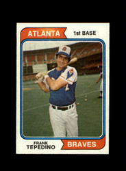 1974 FRANK TEPEDINO TOPPS #526 BRAVES *R8207