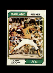 1974 JOHN ODOM TOPPS #461 ATHLETICS *R8329