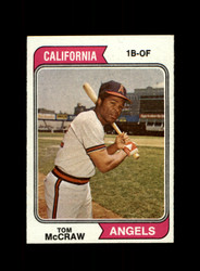 1974 TOM McCRAW TOPPS #449 ANGELS *R6354