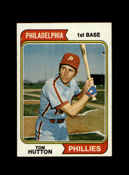 1974 TOM HUTTON TOPPS #443 PHILLIES *R6702