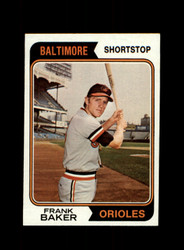 1974 FRANK BAKER TOPPS #411 ORIOLES *R6742