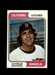 1974 CHARLIE SANDS TOPPS #381 ANGELS *R6787 