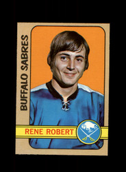 1972 RENE ROBERT TOPPS #161 SABRES *R9282