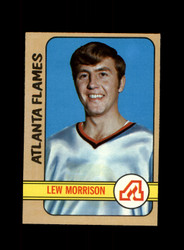 1972 LEW MORRISON TOPPS #58 FLAMES *R9285