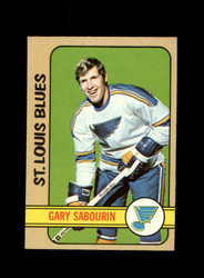 1972 GARY SABOURIN TOPPS #163 BLUES *R9289