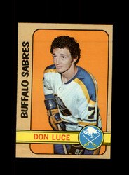 1972 DON LUCE TOPPS #106 SABRES *R9294