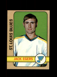 1972 JACK EGERS TOPPS #147 BLUES *R9296