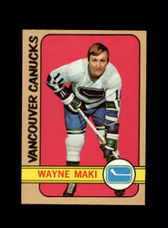 1972 WAYNE MAKI TOPPS #32 CANUCKS *G5670