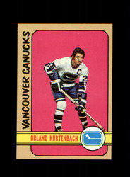 1972 ORLAND KURTENBACH TOPPS #46 CANUCKS *G7933